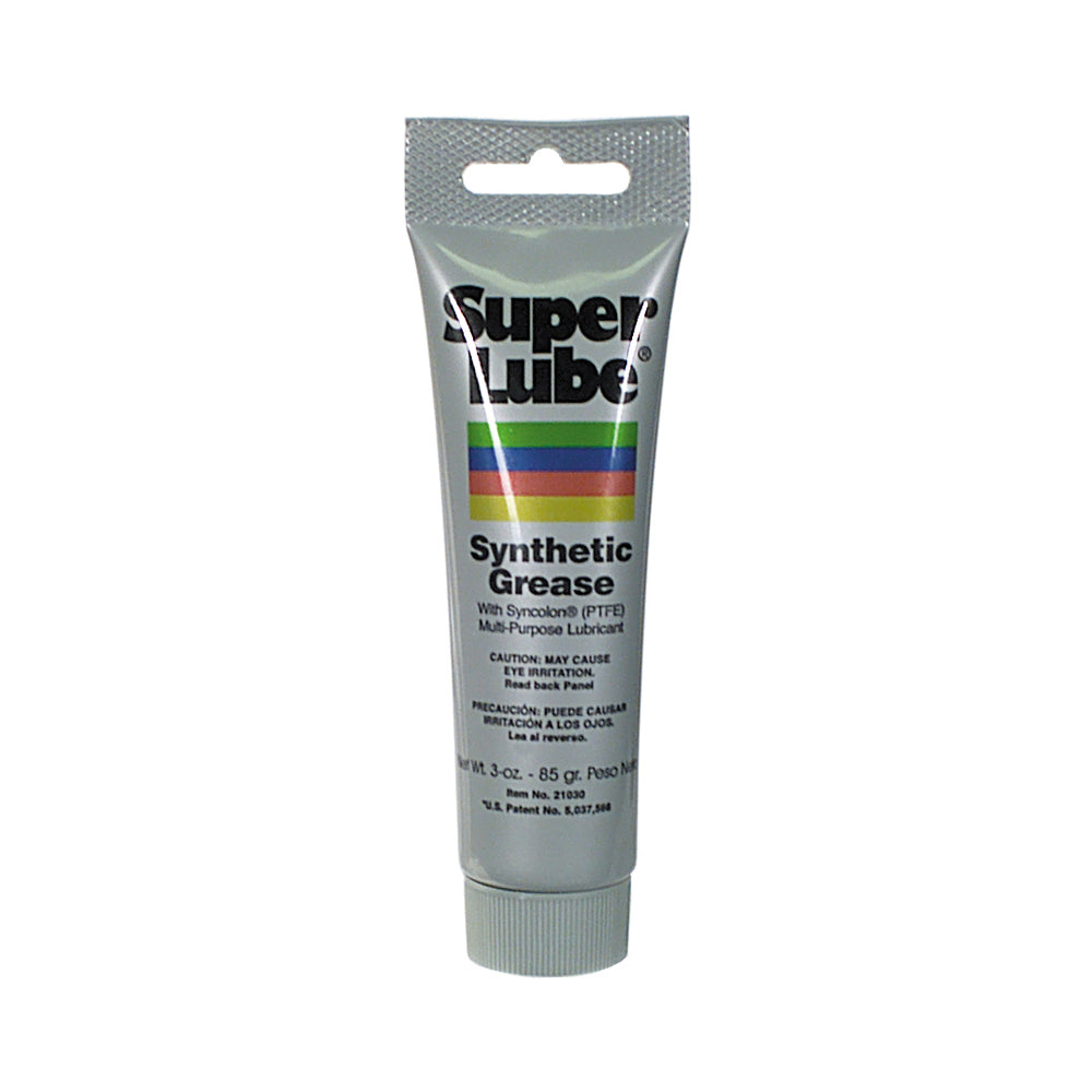 Super Lube Synthetic Grease Squeeze Tube - Net Contents 3 oz