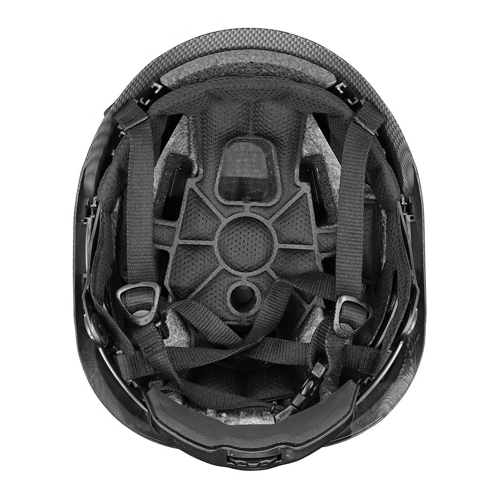 Bullhead Safety Climbing Style Protective Helmet/Hard Hat Type 2 - Black