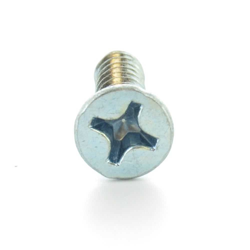 #10-16 x 2-1/2 Inch Zinc Plated Low Carbon Steel Flat - Countersunk Head Type-Ab Self-Tapping Sheet Metal Screw