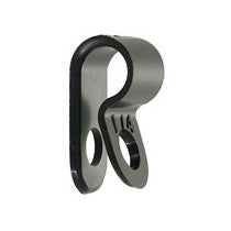 1/2 Inch X 10 White Nylon Cable Clamp - Clearance