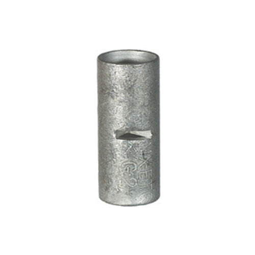 2 Awg Tin Plated Copper Non-Insulated Versakrimp™ Straight Female Butt Splice