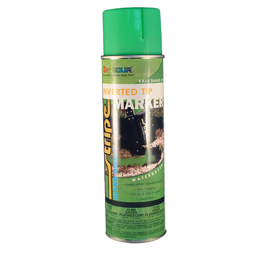 Seymour Utility Marking Paint Aerosol Fluorescent Green - 20 oz