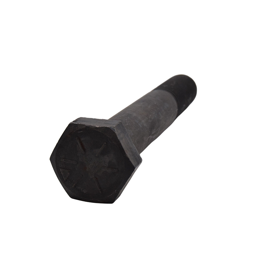 7/8-9 x 7 Inch Coarse Grade 8 Yellow Zinc Steel Hex Head Cap Screw