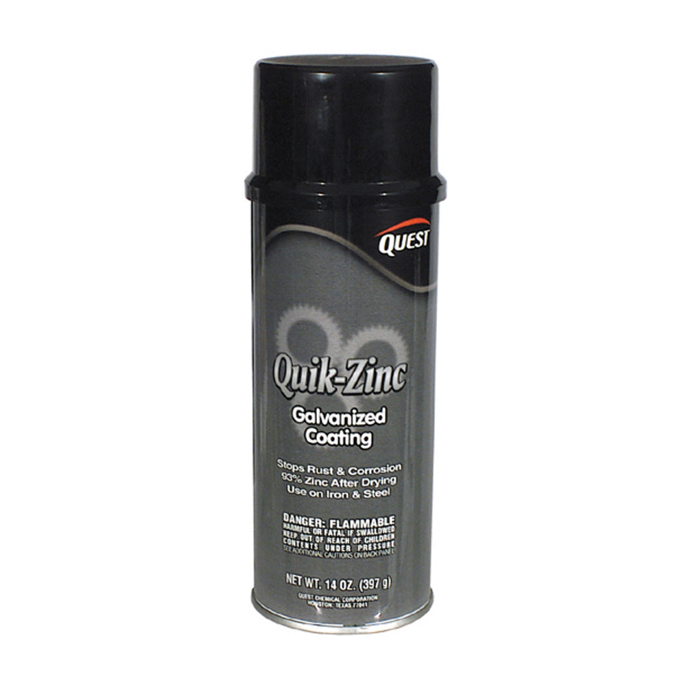 Quest Specialty Quick-Zinc Cold Galvanize Coating -14 oz Net Wt. - Aerosol