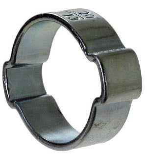 M22 18 Mm X 22 Mm Electro-Zinc Plated Carbon Steel Band 2 Ear Clamp