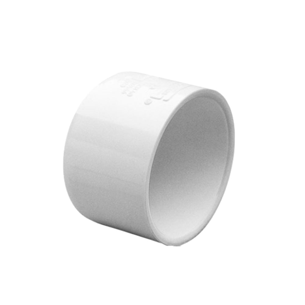 1 Inch Socket Sch 40 White Pvc Cap