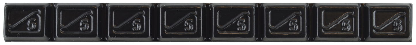5 G Segments 40 G Per Strip Black Powder Coated Narrow Adhesive Lead Wheel Weight
