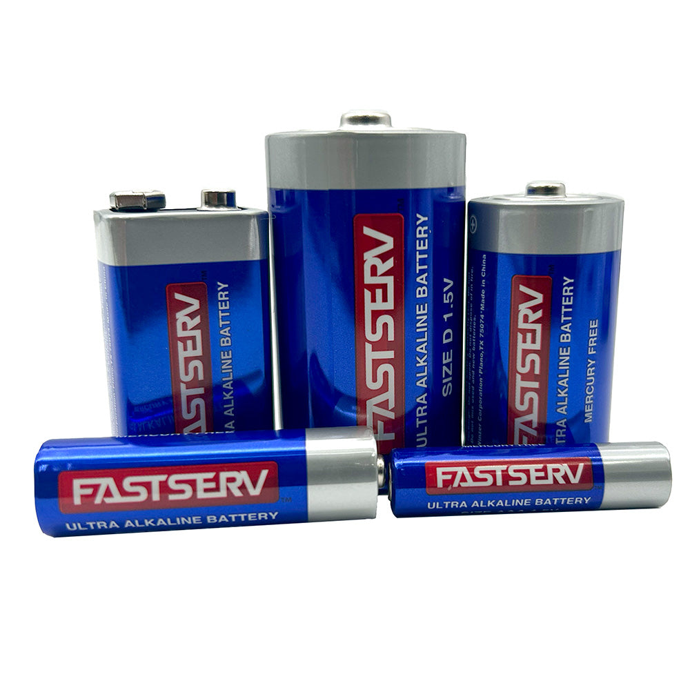 Fastserv Ultra Alkaline Battery - Aa Cell - 4 Pack