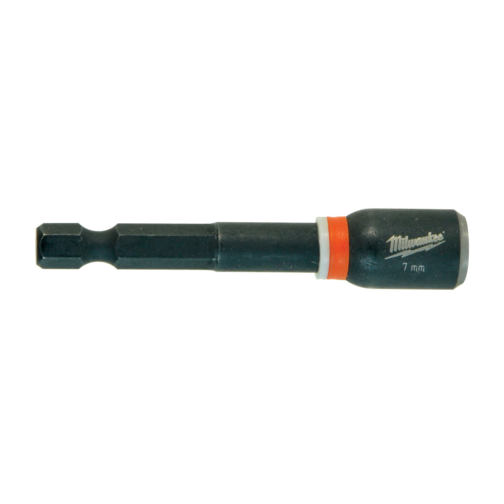1/4 Inch Drive 1/4 Inch Shank 1-7/8 Inch Length Steel Shockwave™ Impact Duty™ Magnetic Nut Driver