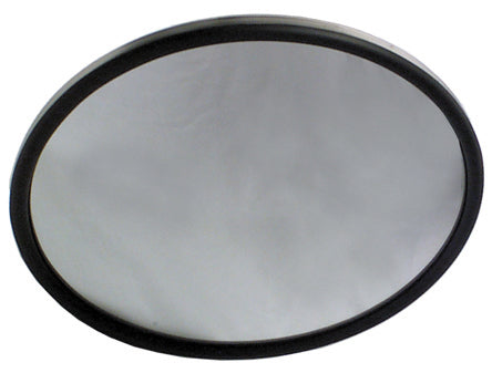 8 Inch X 2-1/4 Inch Round Stainless Steel Rear View Convex Mirror