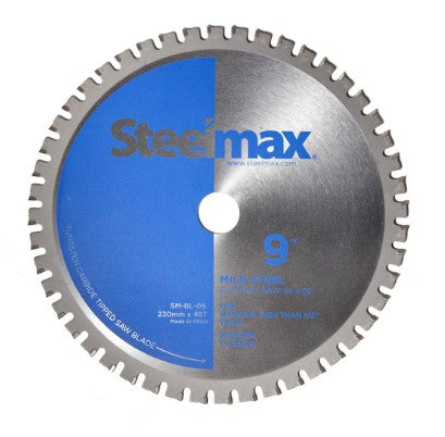 9 Inch 48 Teeth Industrial Steelmax® Metal Cutting Saw Blade