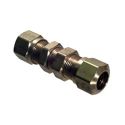 1/4 Inch Brass Bulkhead Union D.O.T. Air Brake Fitting