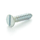 #12 x 5/8 Inch Zinc Plated Alloy Steel Flat - Countersunk Head Type Ab Self-Tapping Sheet Metal Screw - Clearance