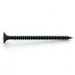 #6 x 1 Inch Fine Sharp Point #2 Phillips Drive Bugle Head Black Phosphate Steel Drywall Screw