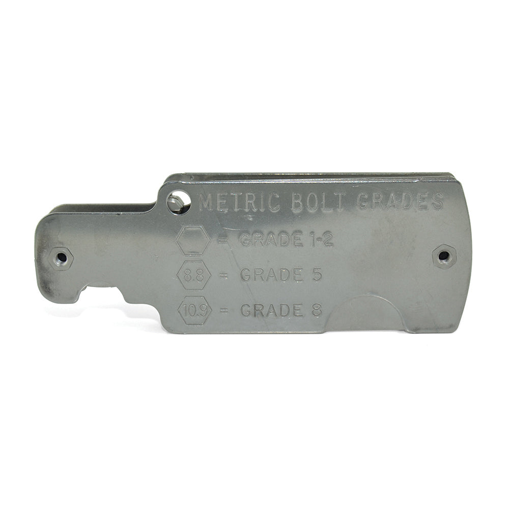 Gorilla Bolt Sizer & Thread Pitch Gauge: , 5mm to 24mm in diameter / pitch gauges from 0.75 - 3.0mm