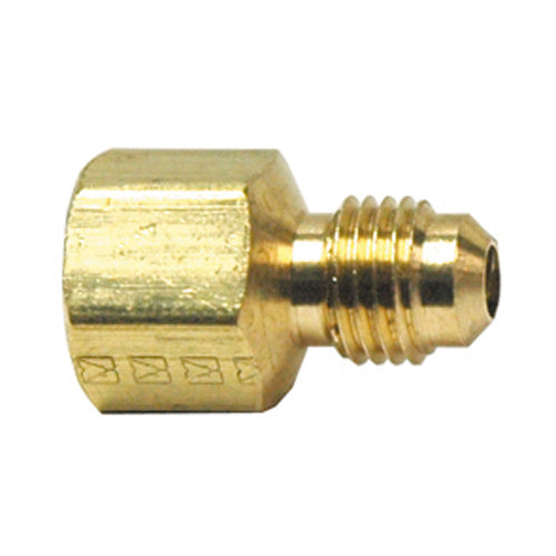 1/8 Inch x 1/4 Inch Lead Free Brass SAE 45 Degree Flare Female Connector