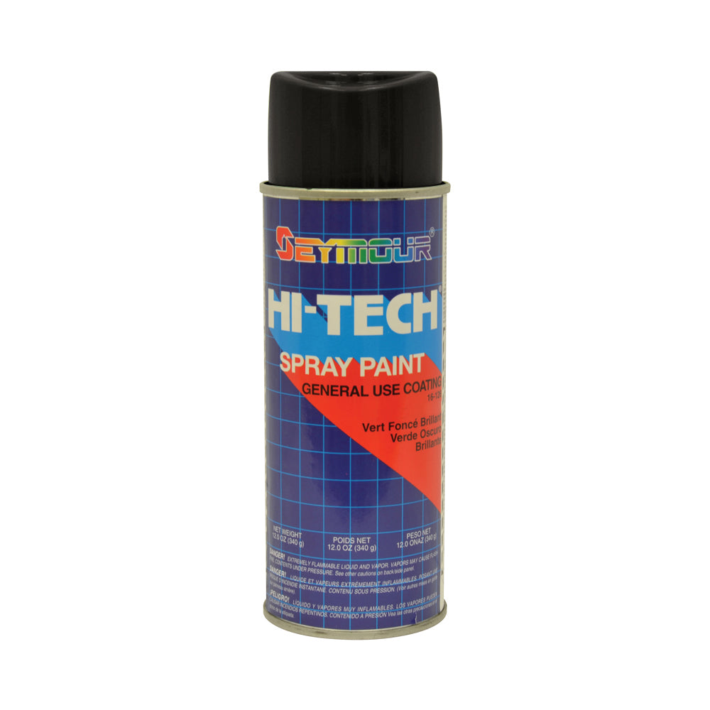 Seymour Hi-Tech Engine Gloss Paint Aerosol Universal Black - 12 oz