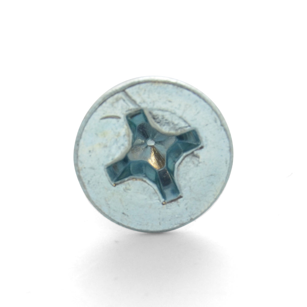 M5 x 0.8 x 12 mm Coarse Class 4.8 Zinc Plated Steel Phillips Drive Flat Countersunk Head Machine Screw