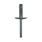 0.22 Inch 2.5 - 4.8 Mm Grip Black Plastic Push Rivet