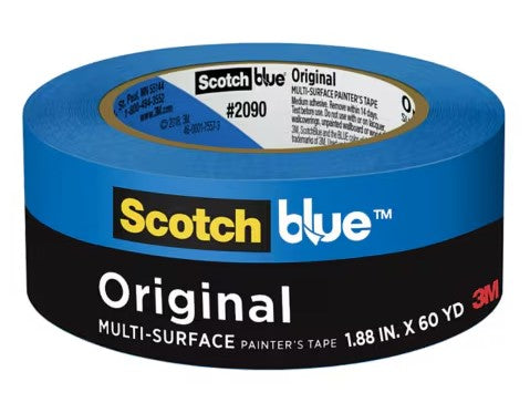 2 Inch x 180 Foot 3M Blue Masking Tape