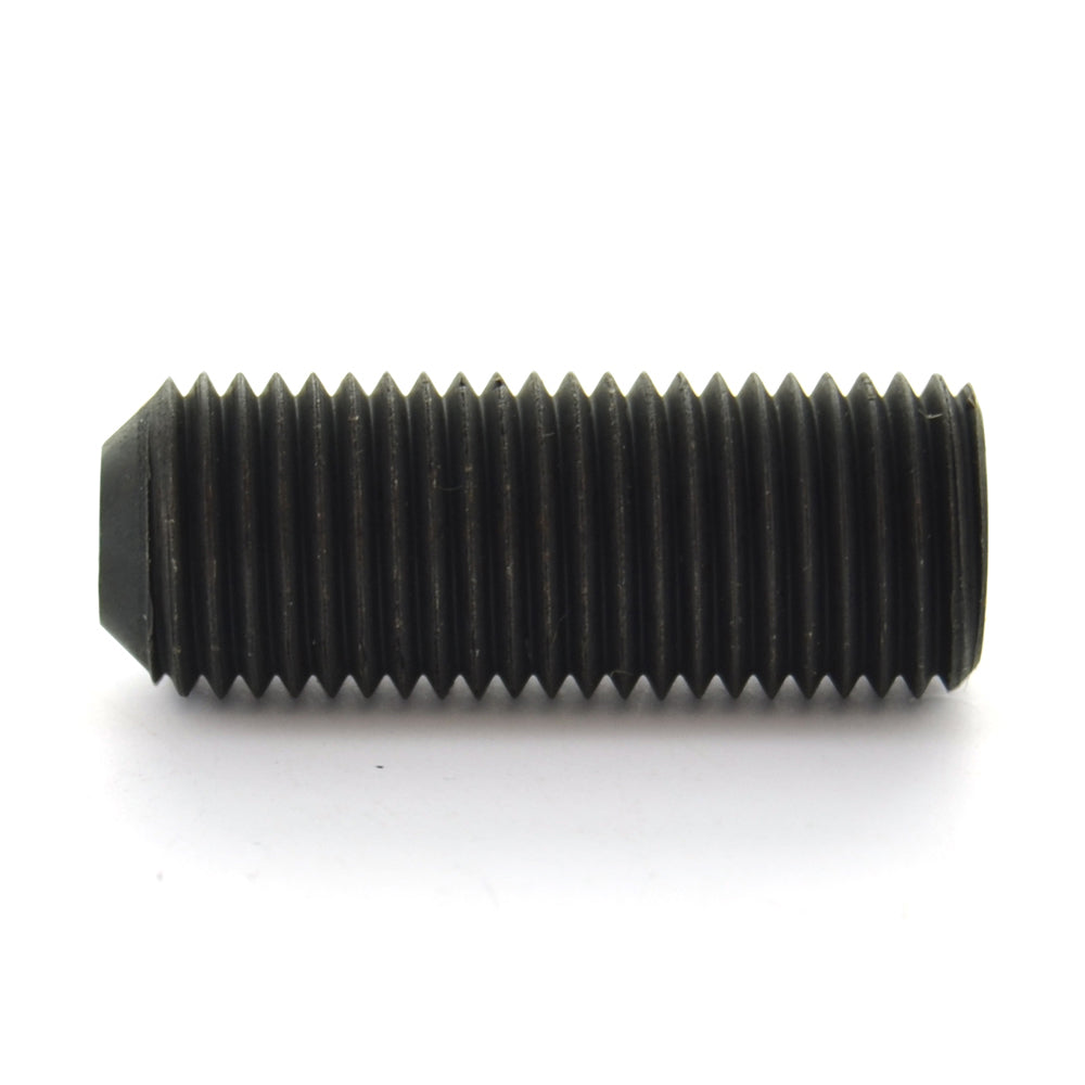 5/16-24 x 1/4 Inch Fine Black Oxide Alloy Steel Cup Point Socket Head Set Screw