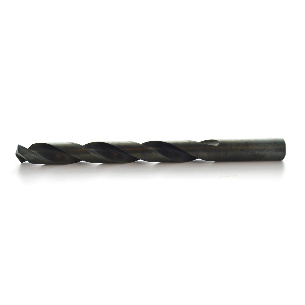 23/64 Inch 135 Degree Split Point Black Hss Heavy Duty Jobber Length Drill Bit