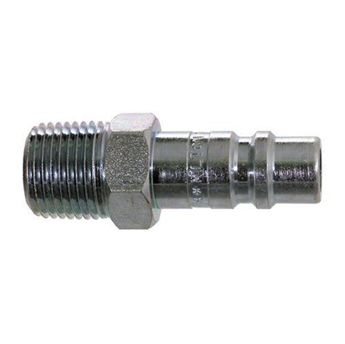 1/2 Inch Basic Size Industrial Interchange Plug Male 1/2 Inch Npt