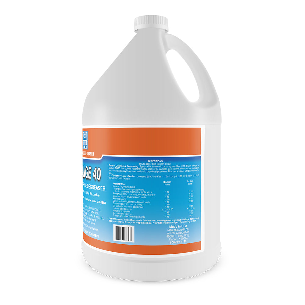 FastServ Orange 40 Multi-Purpose Degreaser - 1 Gallon