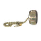 3/4 Garden Hose Cap Brass With 12 Inch Chain