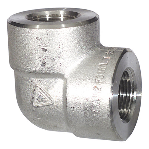 1/2 Schedule 80 Male Npt 316 Stainless Steel 90 Elbow