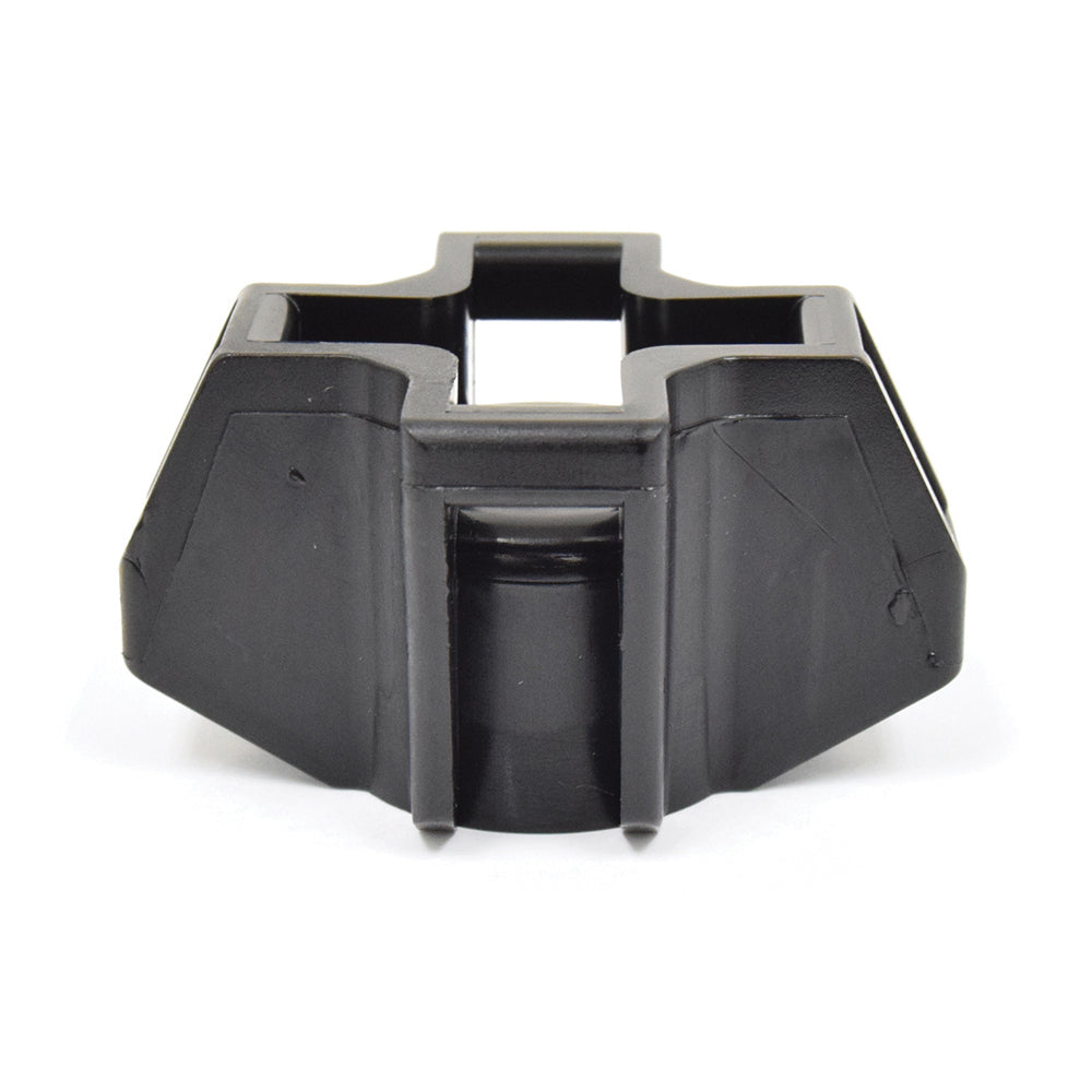 3/4 Inch Heavy-Duty Cable Tie Stud Mount Black UV Nylon 66