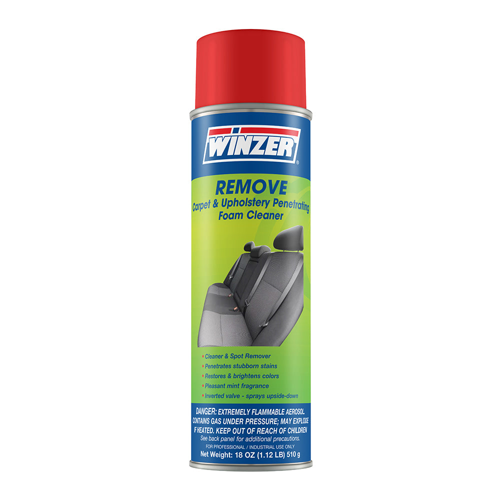 Winzer Remove Carpet & Upholstery Penetrating Foam Cleaner - 18 Oz Net Wt. - Aerosol