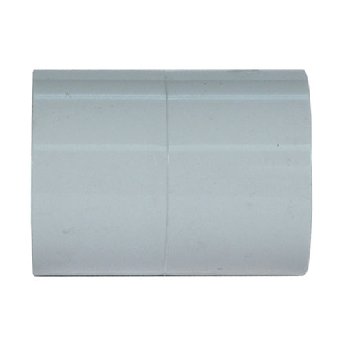1/2 Inch Socket Sch 40 White Pvc Coupling