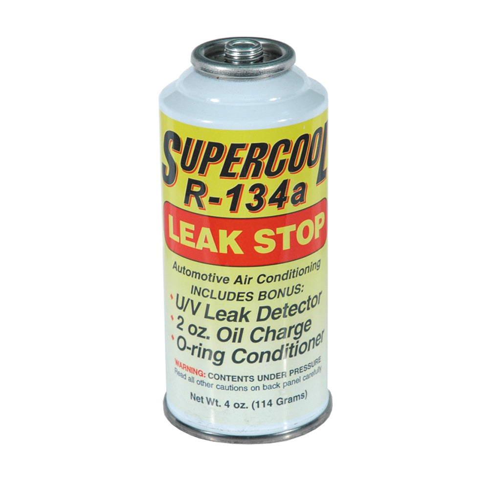 AC Air Conditioning Seal Leak Stop With Dye 4 Ounce Aerosol