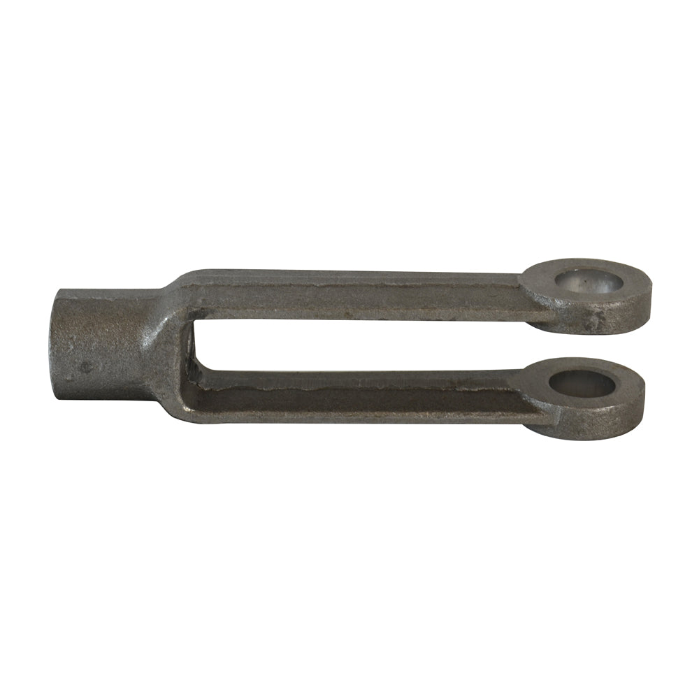 7/16-20 x 2-7/8 Inch Self-Colored Carbon Steel Forged Adjustable Yoke End