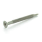 1/4-20 x 3 Inch Coated Steel #4 Point Flat - Countersunk Head Self-Drilling Tek Screw With Wings