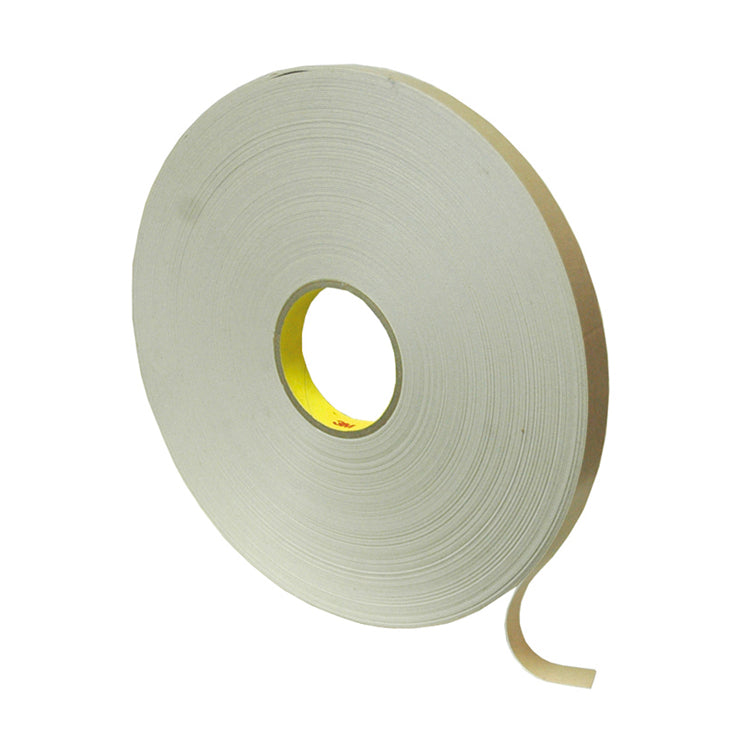 3/4 Inch x 216 Foot 3M Double-Coated Polyethylene Foam Tape White