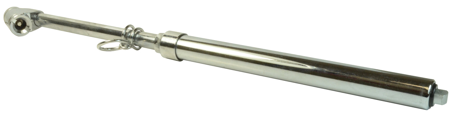Dual Foot Angled Service Tire Pressure Pencil Gauge - 10 Inch / 10 - 150 psi