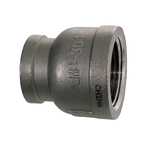 3/4" x 3/8" Schelule 40 Npt 304 Stainless Steel Reducing Coupling