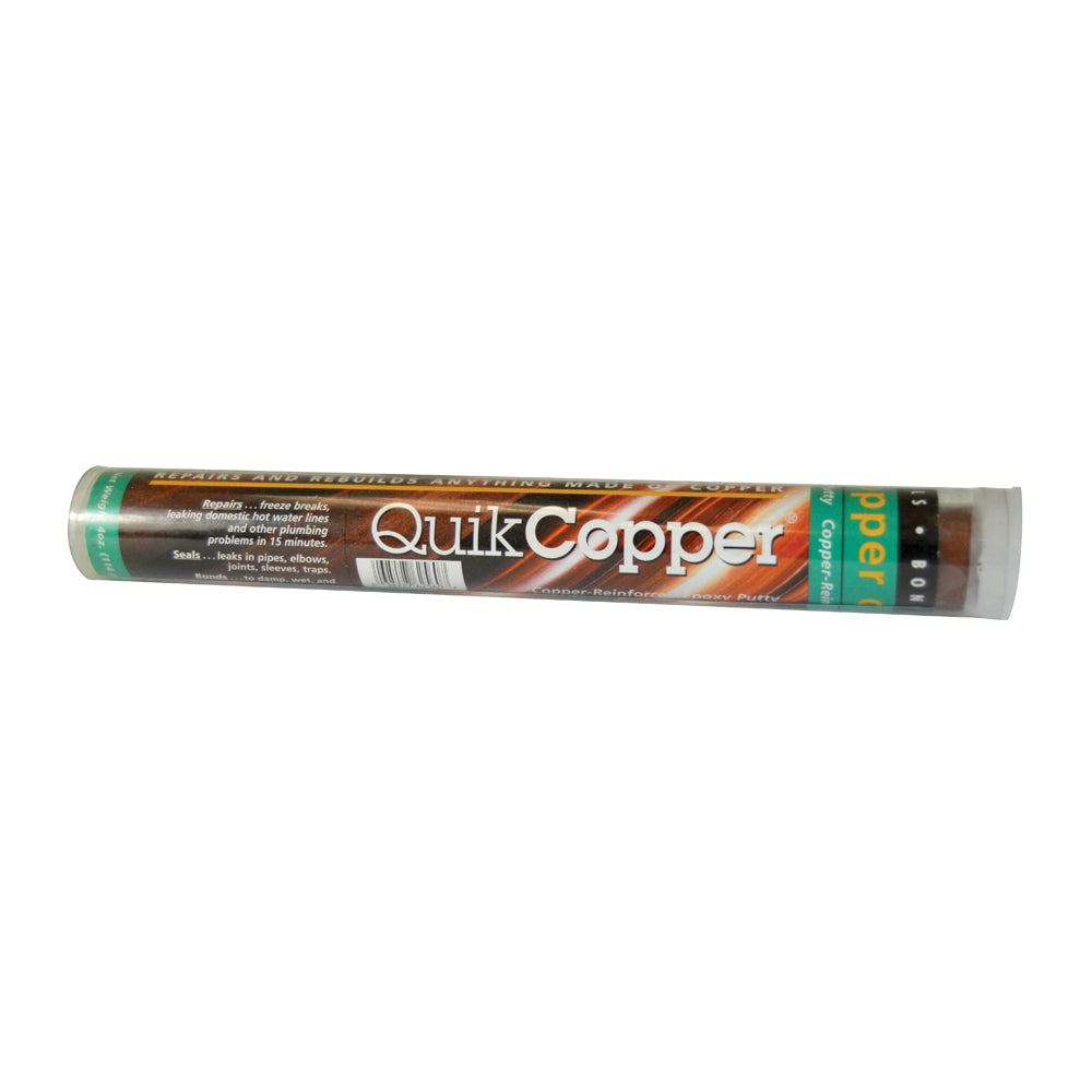 Quikcopper Copper Reinforced 7 Inch Epoxy Stick - 4 oz
