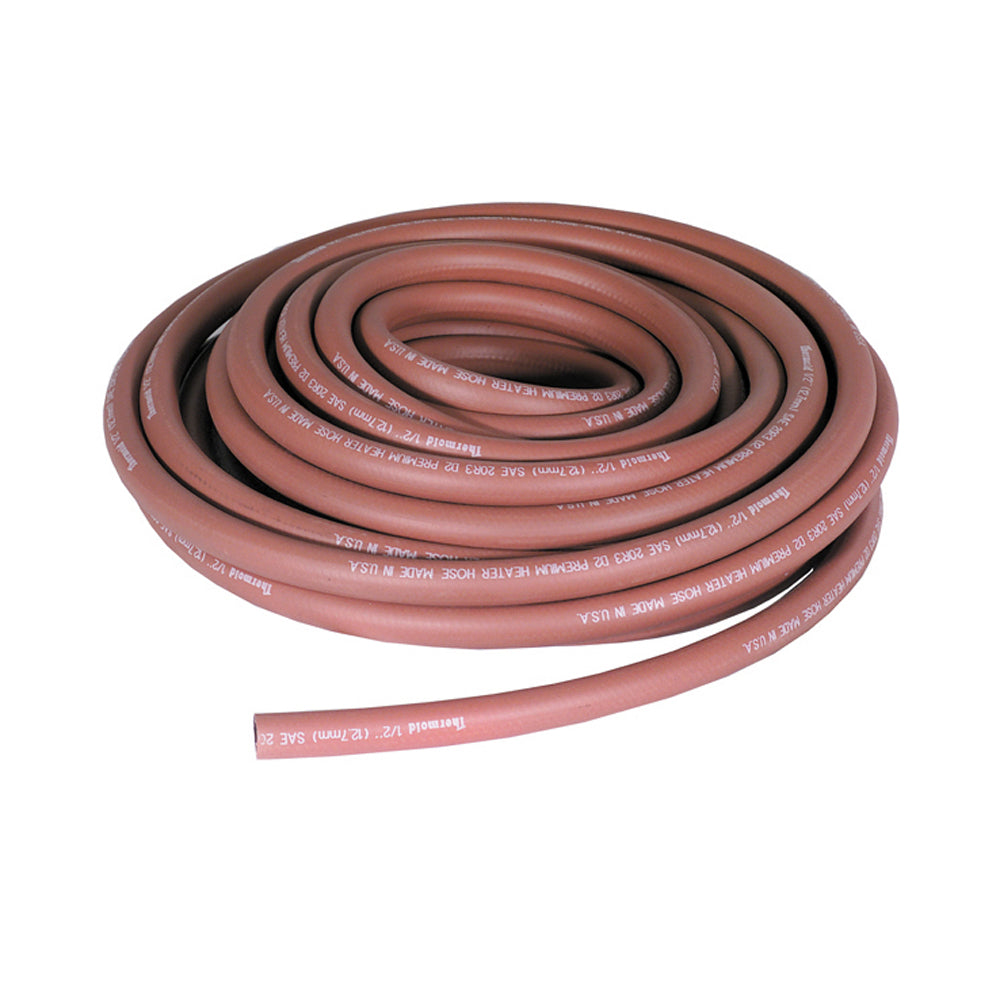 5/8 Inch x 50 ft Roll Red Epdm Heavy-Duty Heater Hose