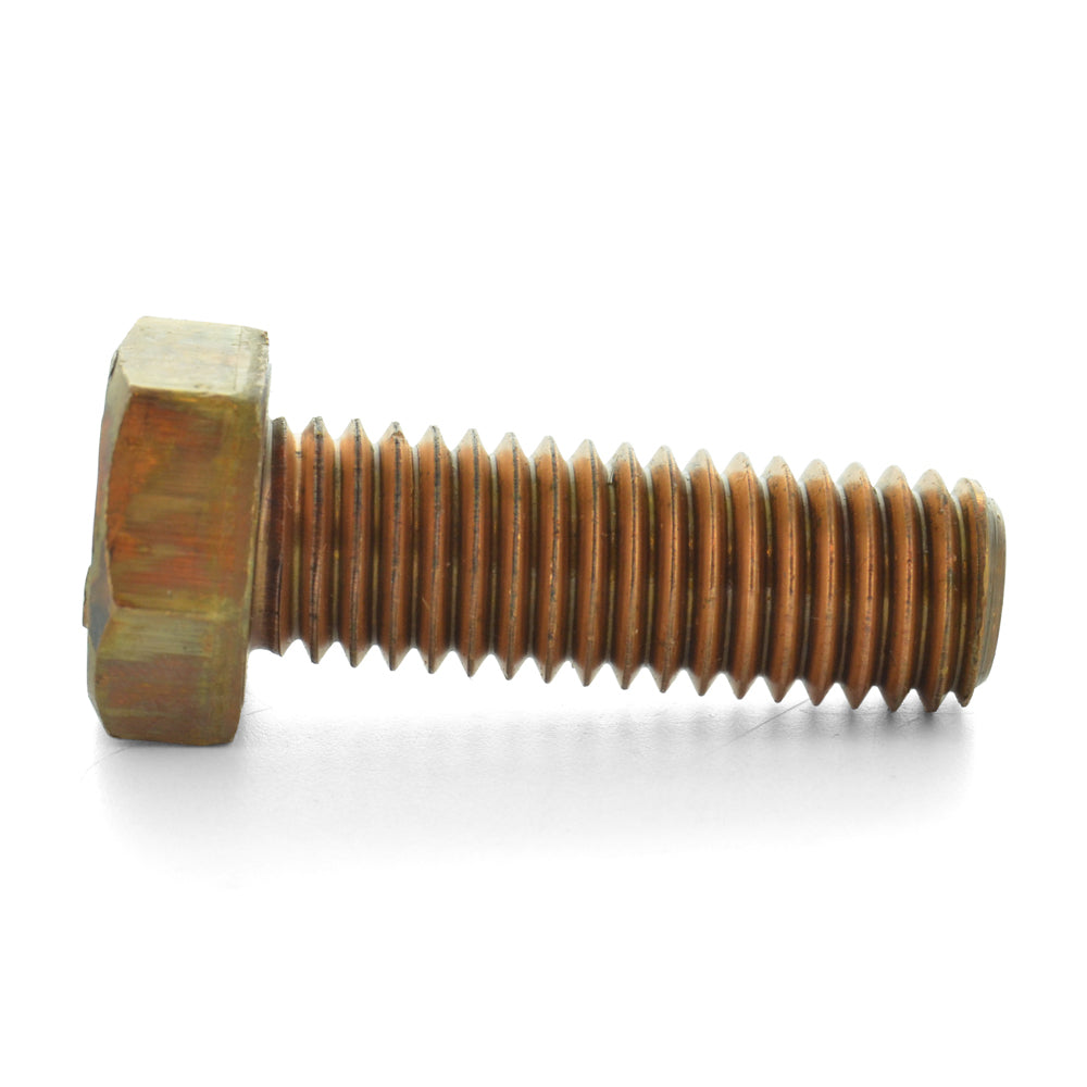 5/16-18 x 1/2 Inch Coarse Plain Silicon Bronze Hex Head Cap Screw