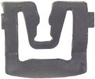 Windshield and Rear Window Reveal Moulding Clip - Ford, Mercury & Amc 1965 - On