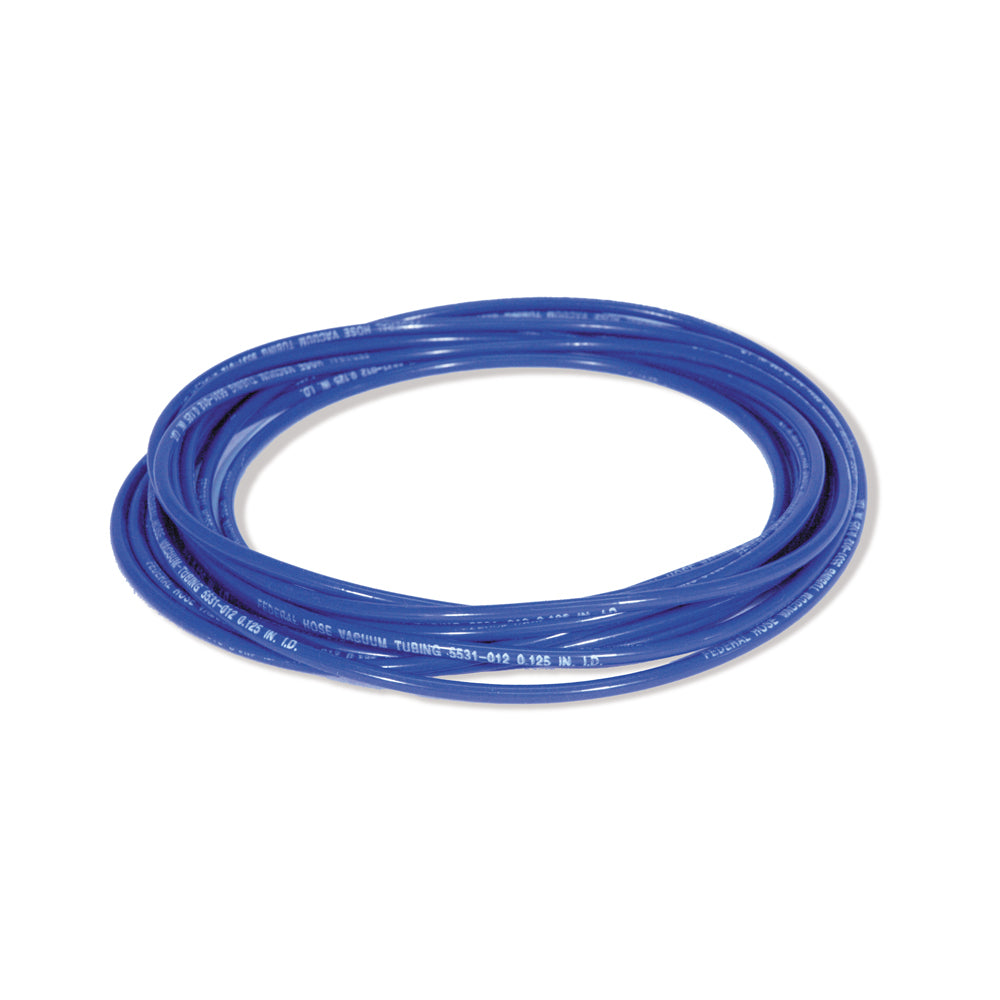 3.2 mm Id x 5.72 mm Od x 25 ft Roll Blue Silicone Rubber Vacuum Tubing Hose