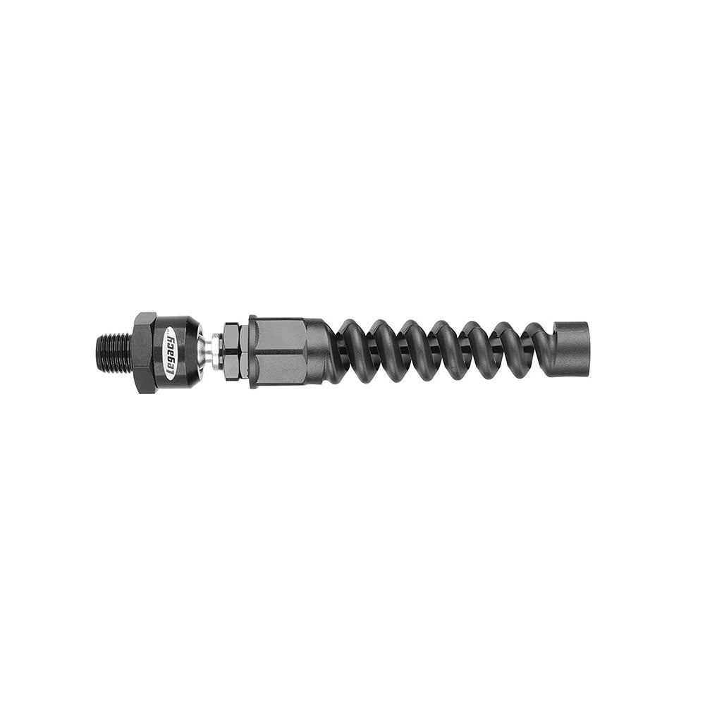 1/4" Barb, 1/4" MNPT Flexzilla® Pro Reusable Air Hose Fitting with Ball Swivel