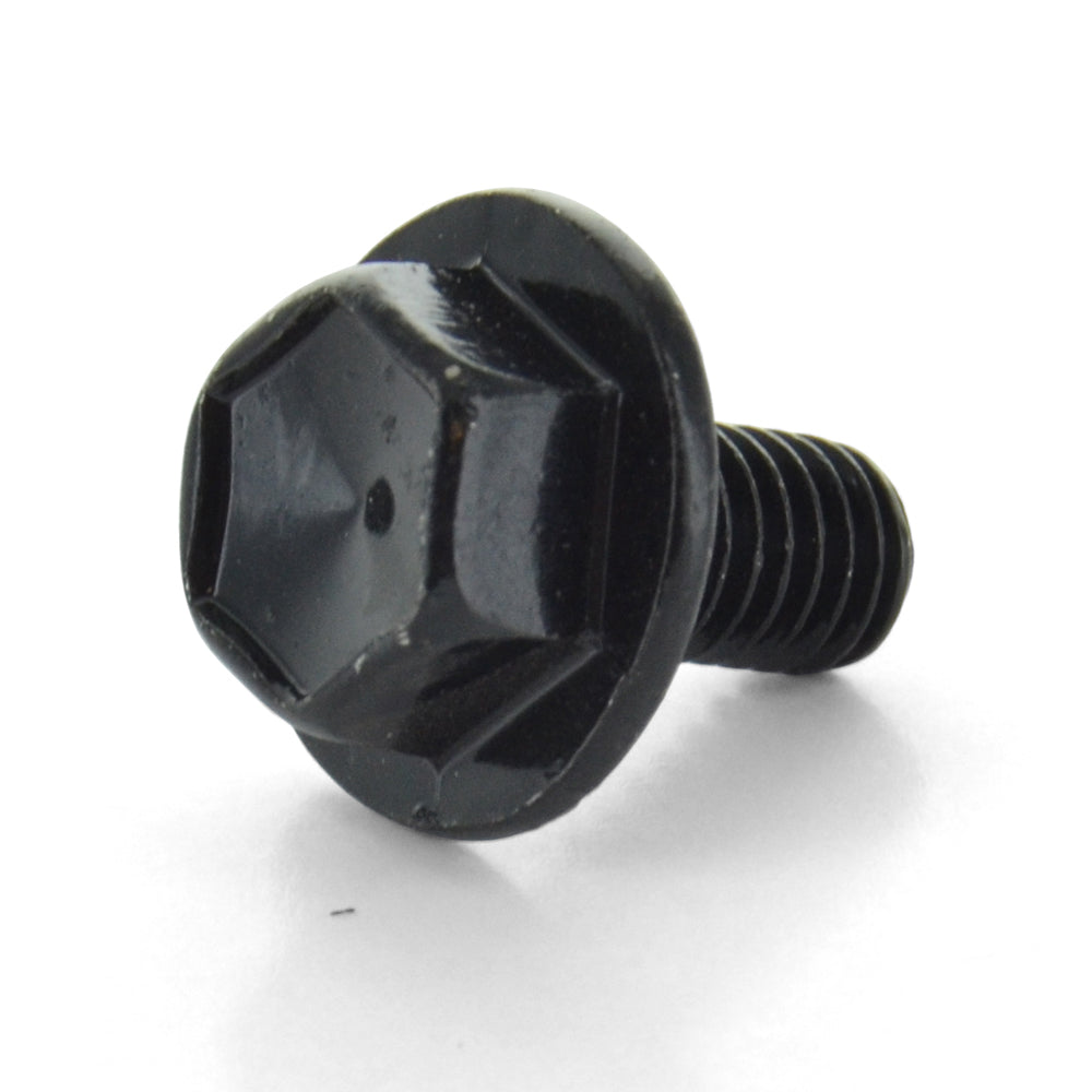 Hex Head Flng Blk M6-1.0X11