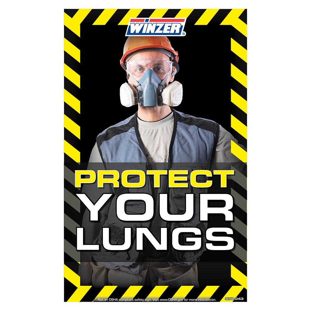 Protect Your Lungs Safety Poster