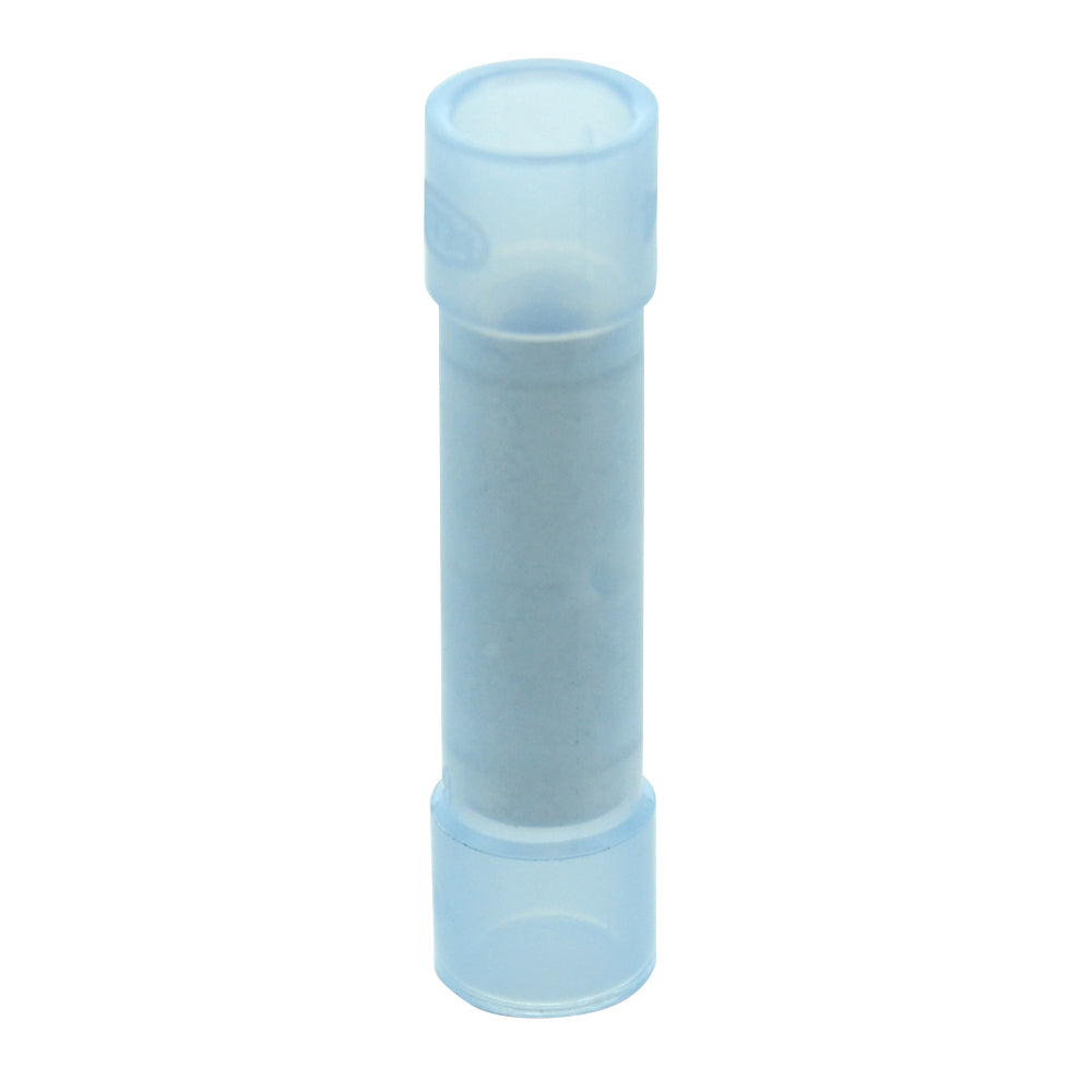 16-14 Awg Blue Electrolytic Copper Terminal Nylon Insulated Flared Button Connector