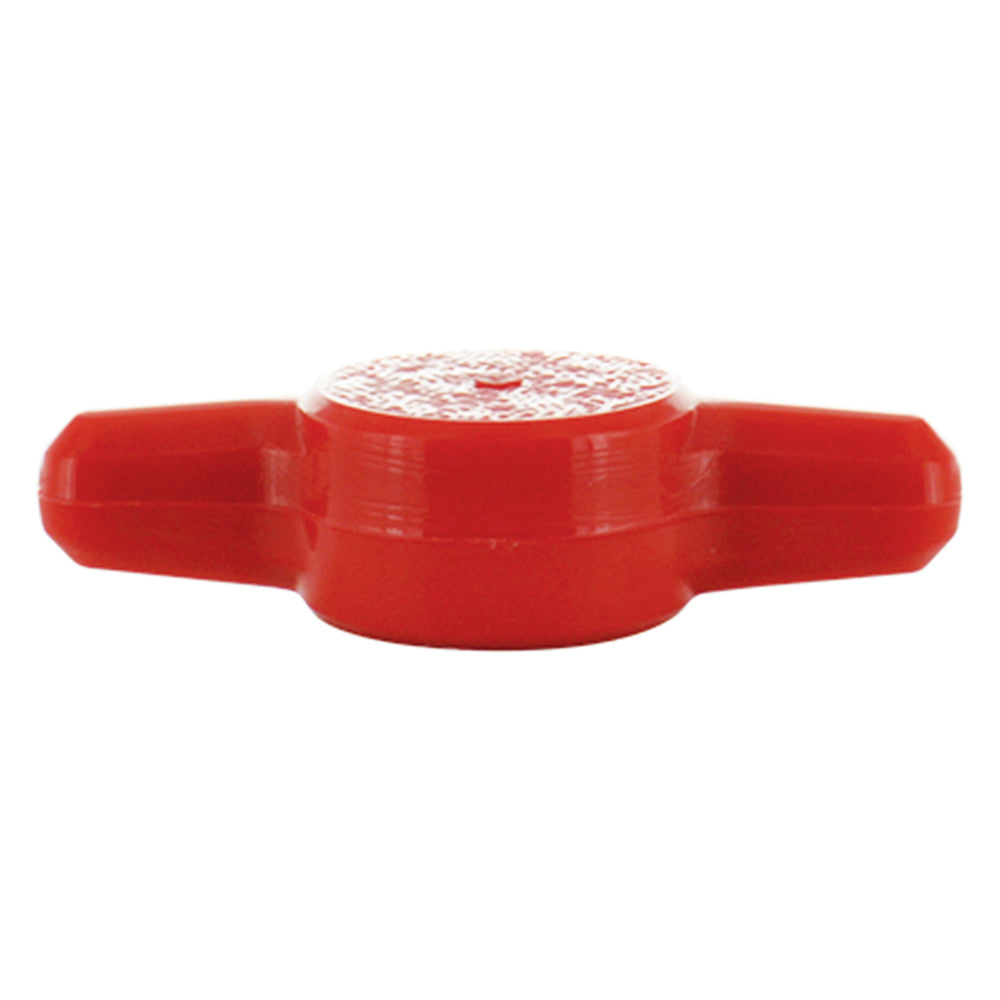Red Tee Thumb Screw Knob - 5/16 Inch (1-1/2 Inch Diameter)