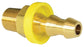 1/4 Inch X 1/8 Inch MPT X Barb Hose CA360 Brass Barb-Tite Male Pipe Rigid